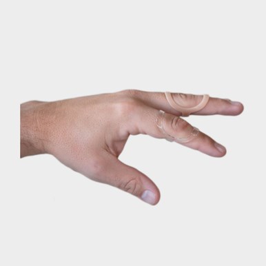 Oval-8 Finger splint